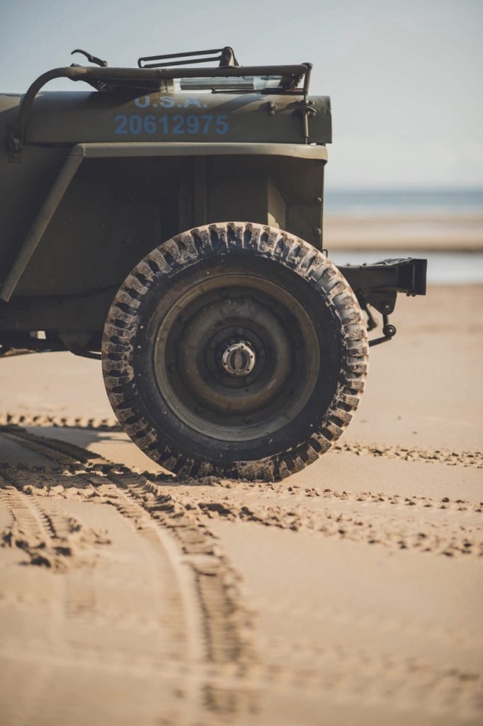 Willys MB at Normandy