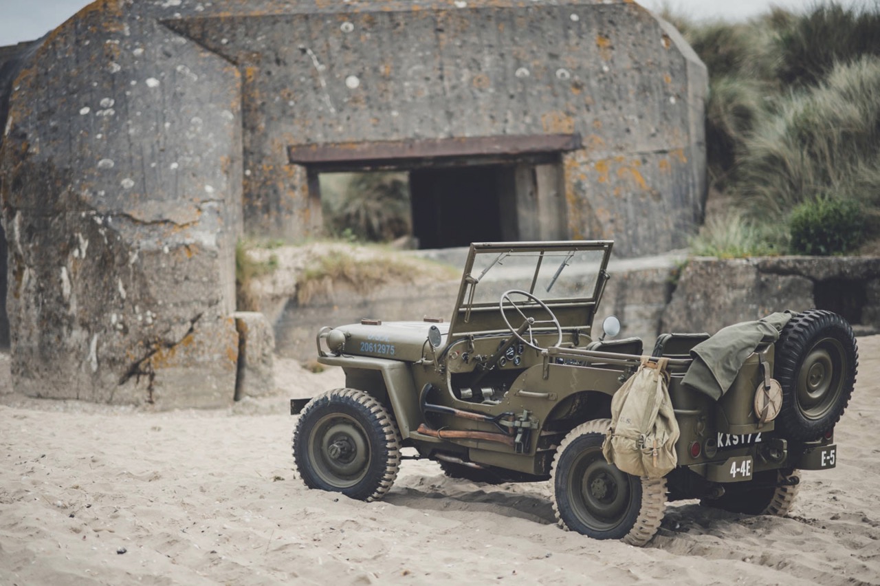 Willys MB at Normandy