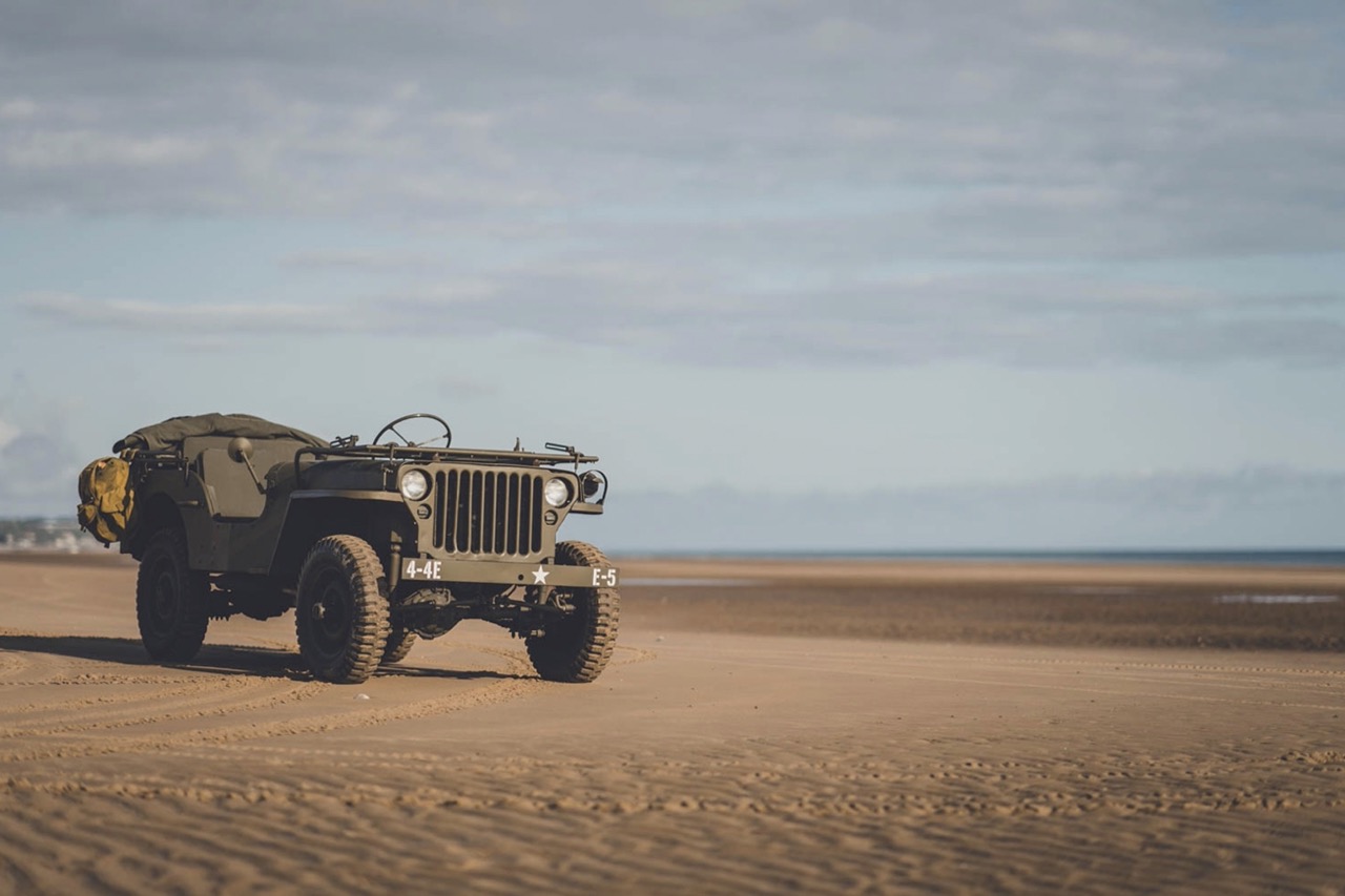 Willys MB at Normandy