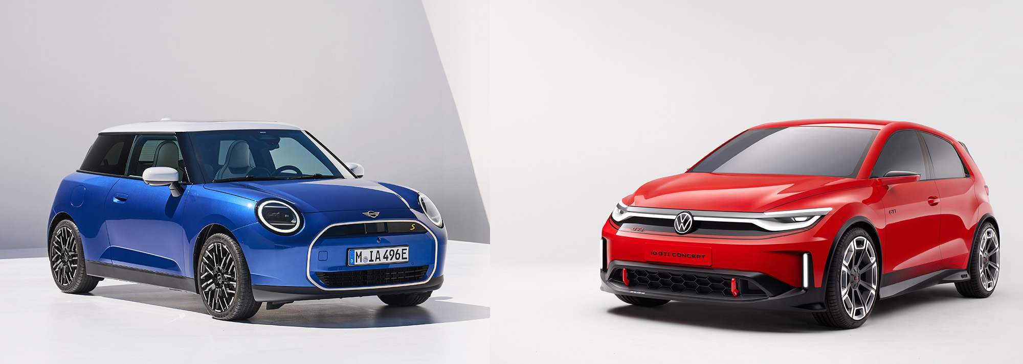 New Mini Cooper and VW ID. GTI set for electrifying hot hatch battle