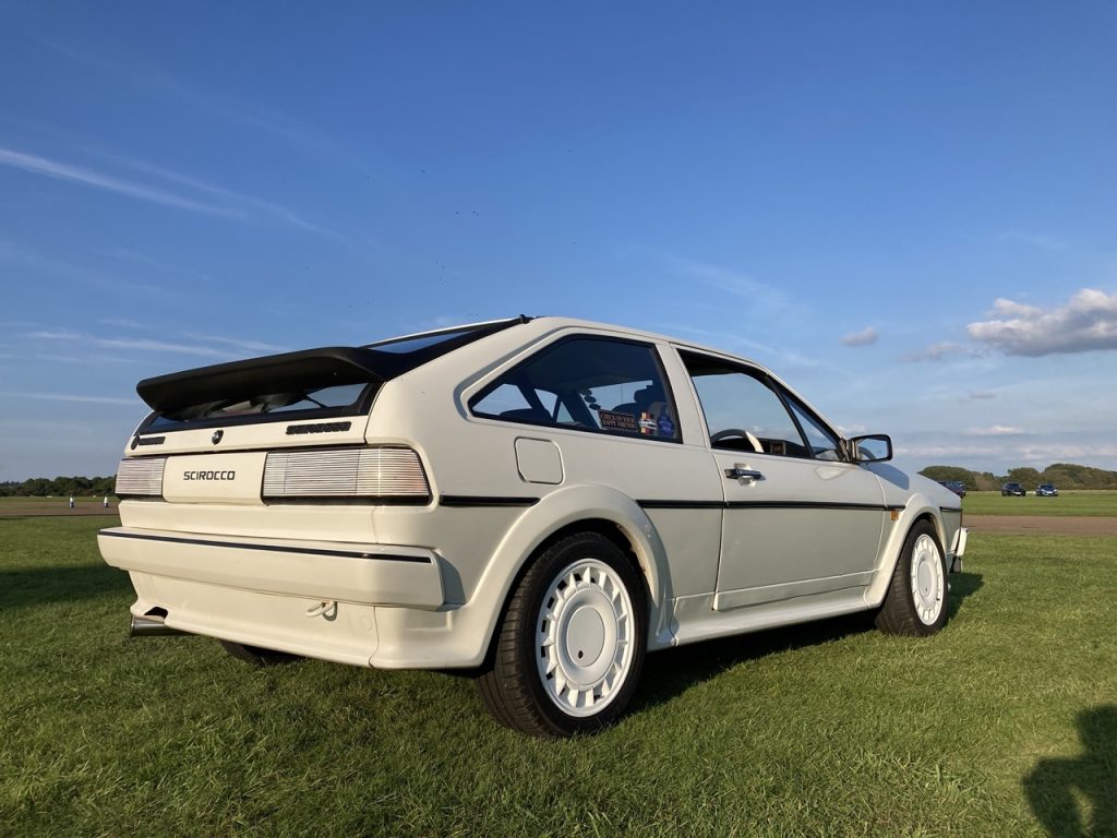 1990 VW Scirocco rear 3/4