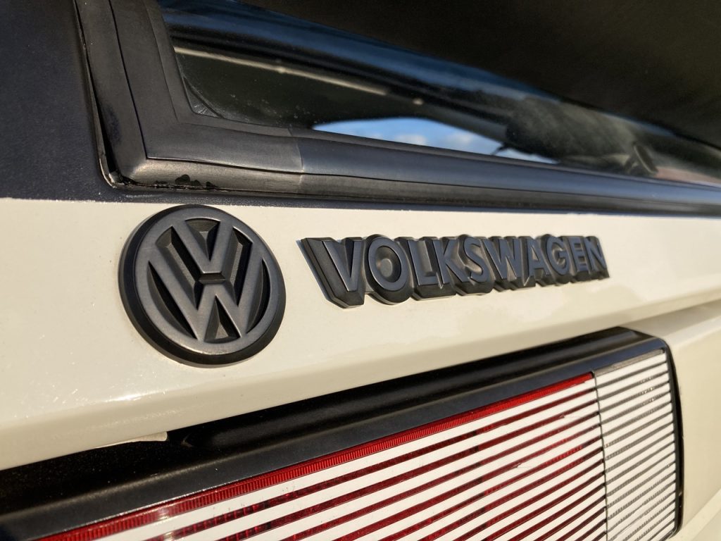 1990 VW Scirocco badges