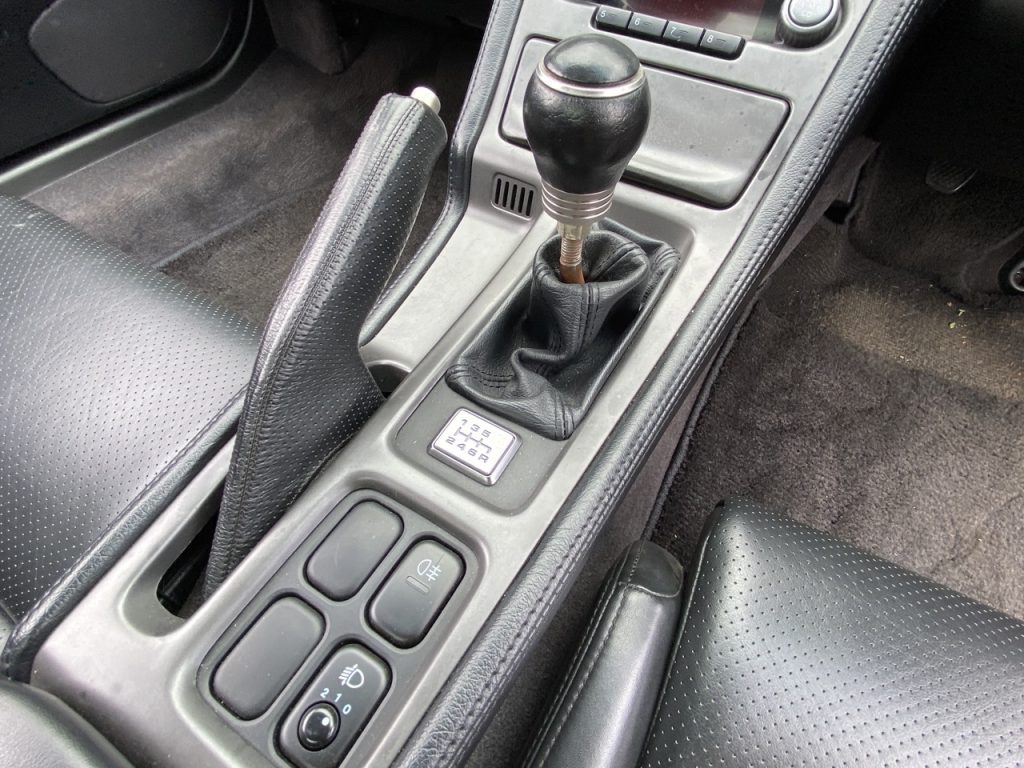 Honda NSX-gearshift