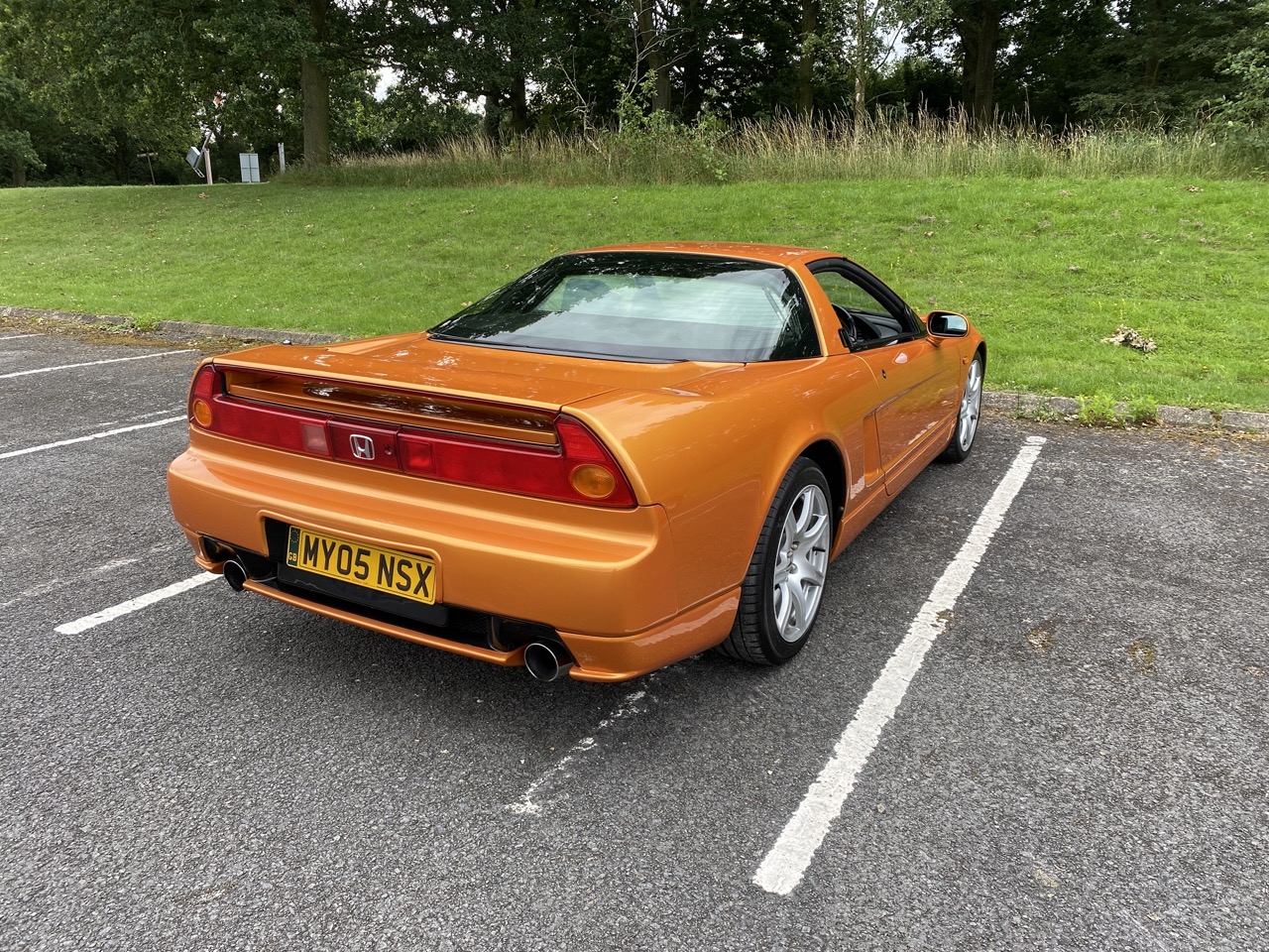 Honda NSX-rear 3/4