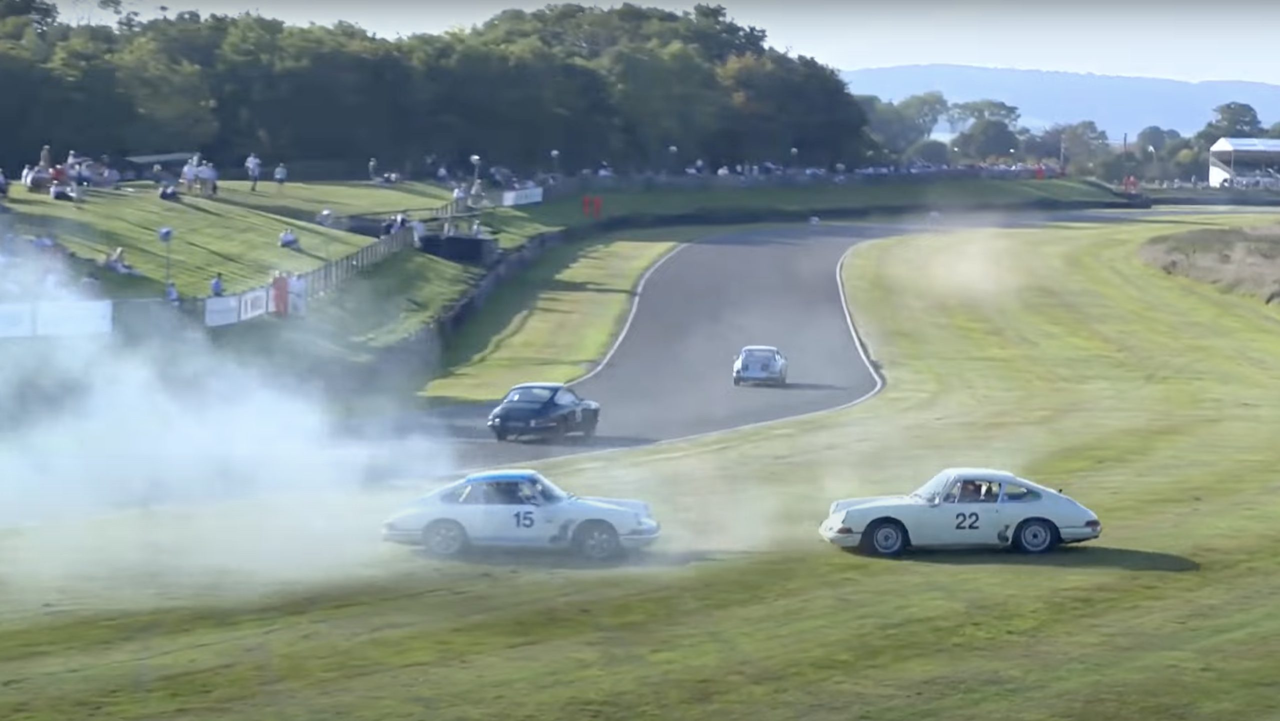Goodwood Revival: 911s star in fossil-fuel-free Fordwater Trophy