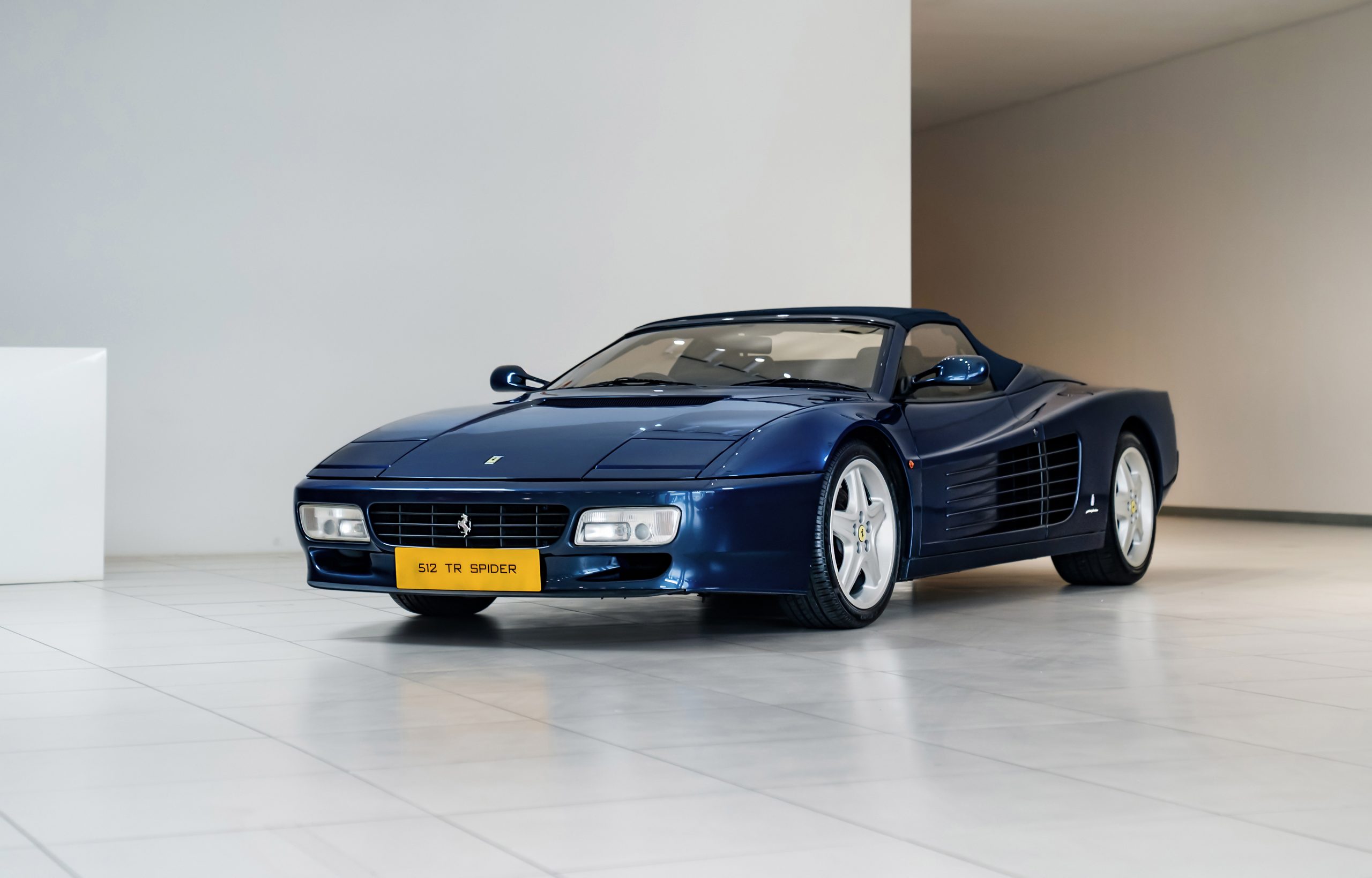 Factory-fresh Ferraris lead barely-driven auction