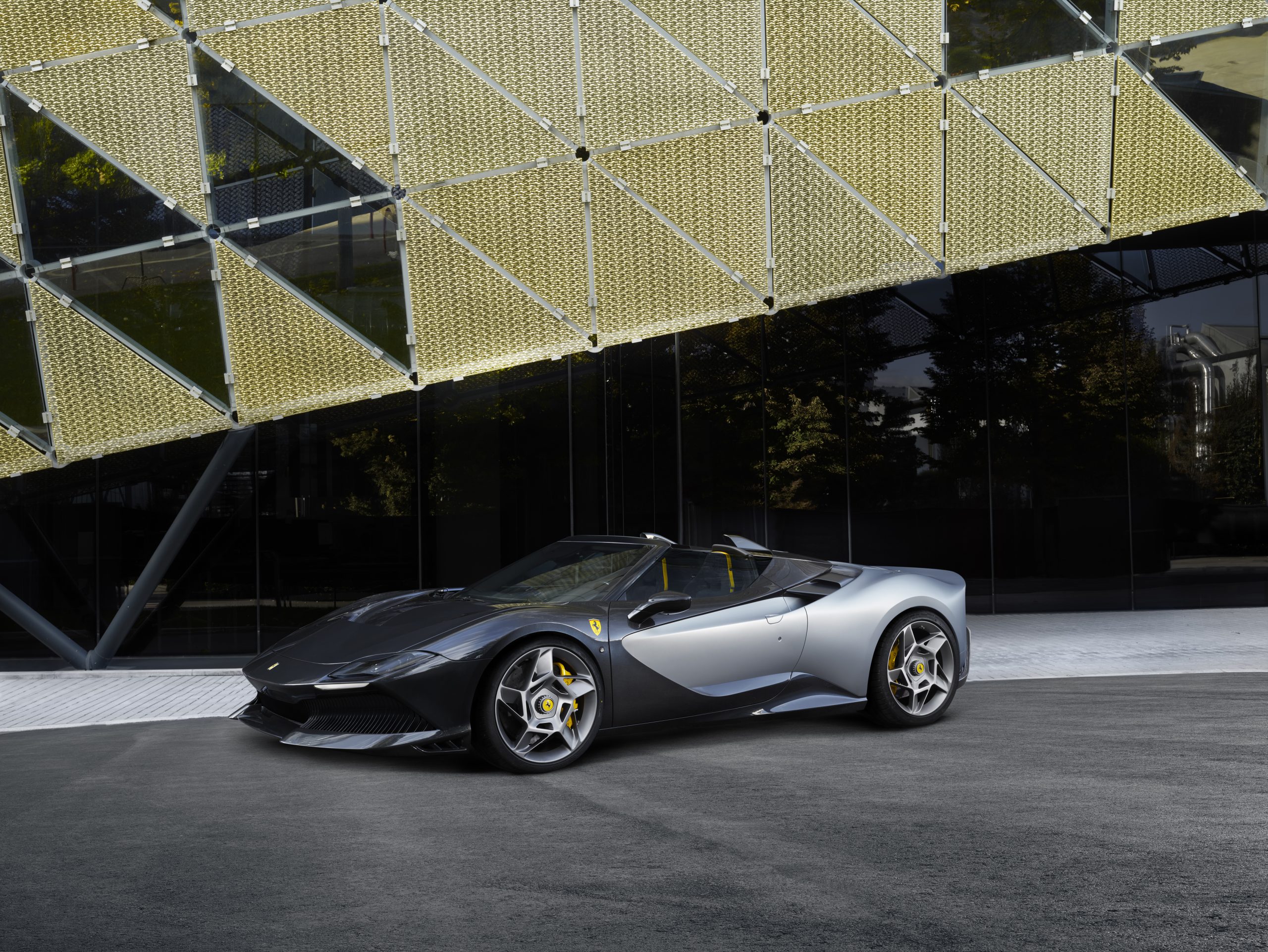Ferrari's latest one-off is a Spider-slash-show pony