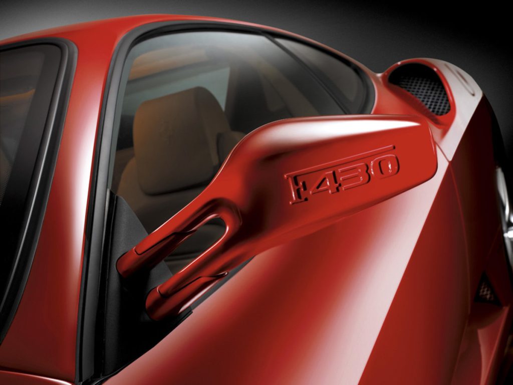 Ferrari F430 mirror
