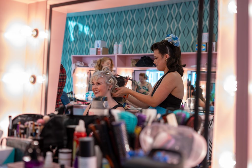 Goodwood revival women hair salon