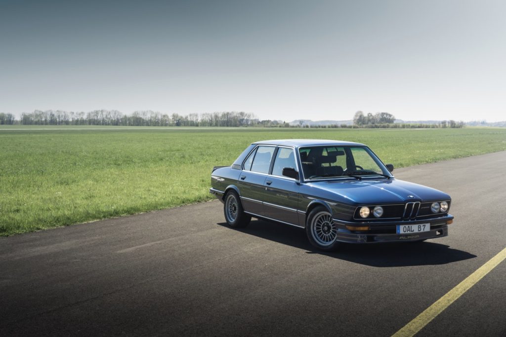 E12 BMW ALPINA B7 S Turbo front 3/4