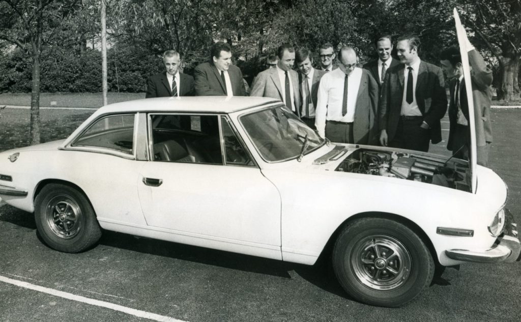 Triumph Stag auto execs