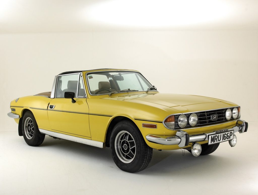 Triumph Stag front 3/4