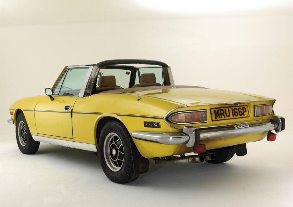 Triumph Stag rear 3/4