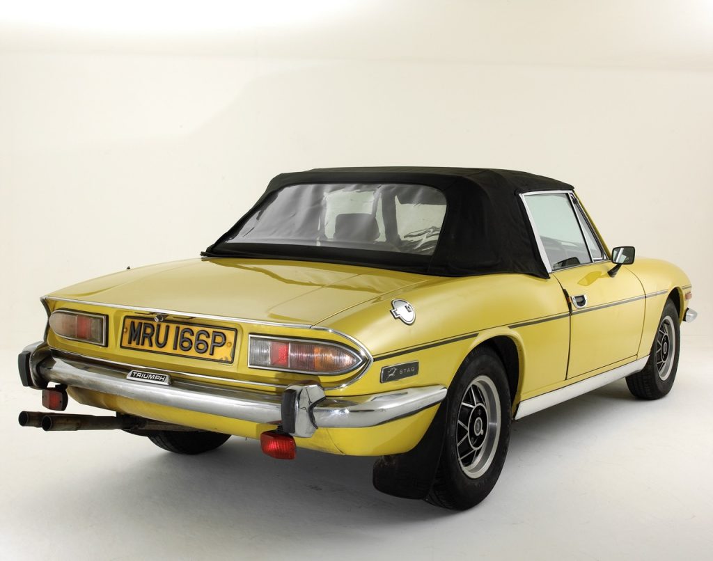 Triumph Stag rear 3/4