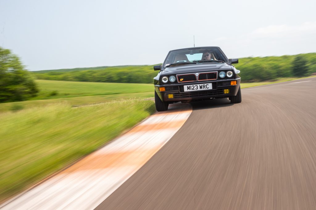 Lancia rally car