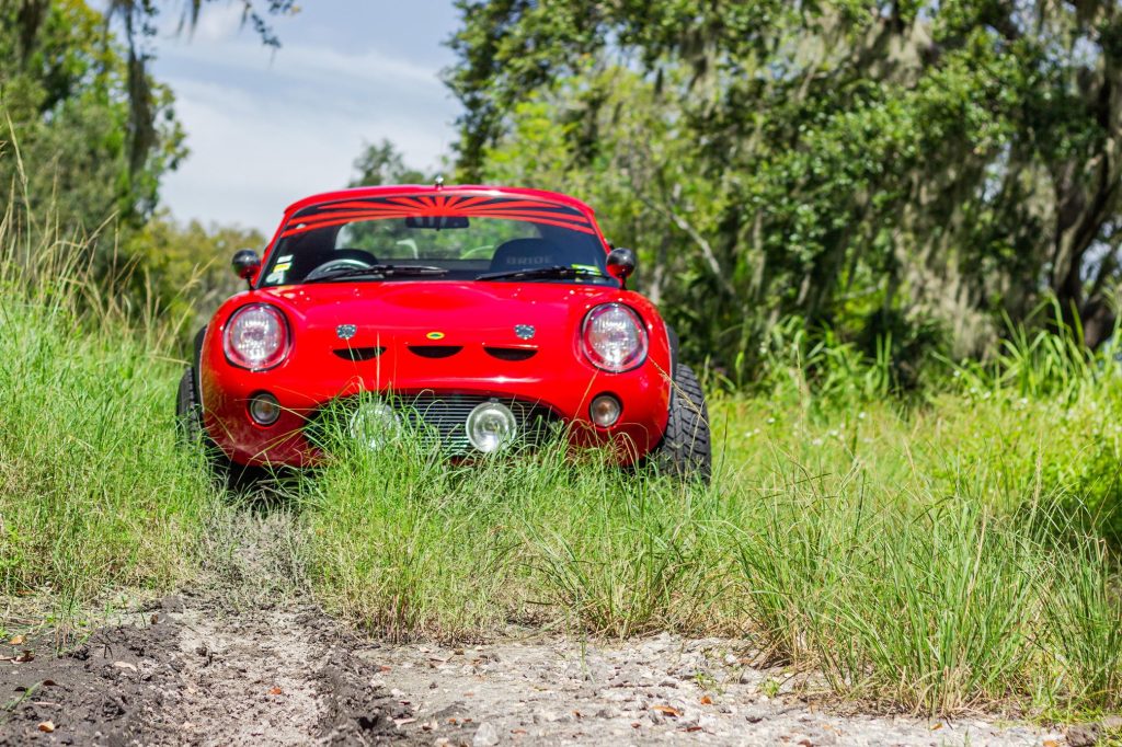 Mazda Eunos MX-5 dune buggy head on