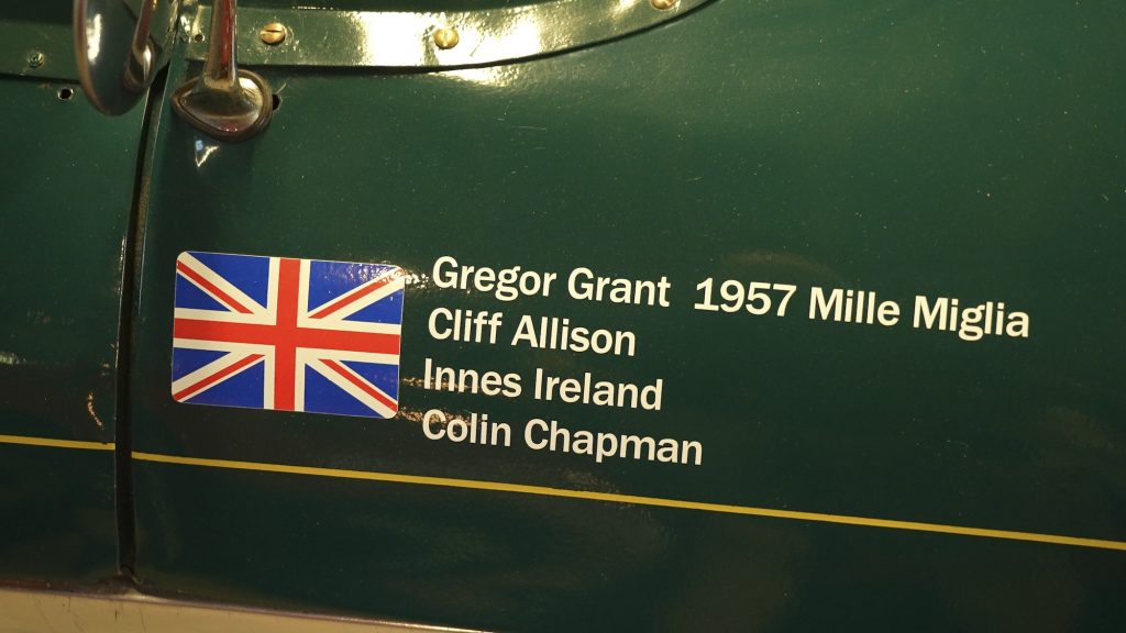 Colin Chapman Lotus Eleven names