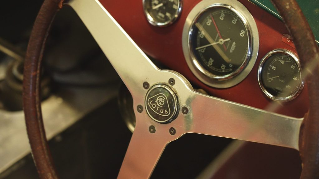 Colin Chapman Lotus Eleven wheel