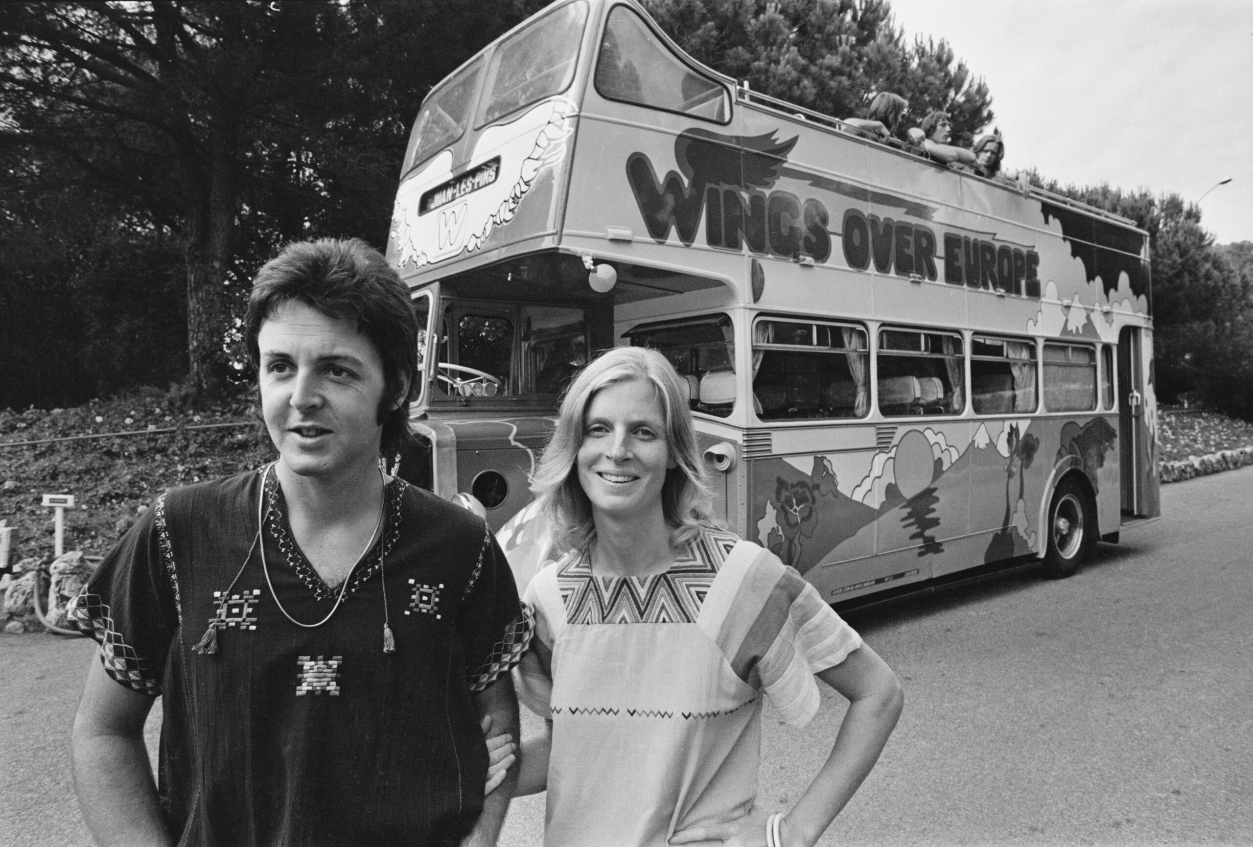 Paul McCartney and Wings’ 1972 European tour bus is a psychedelic wonder