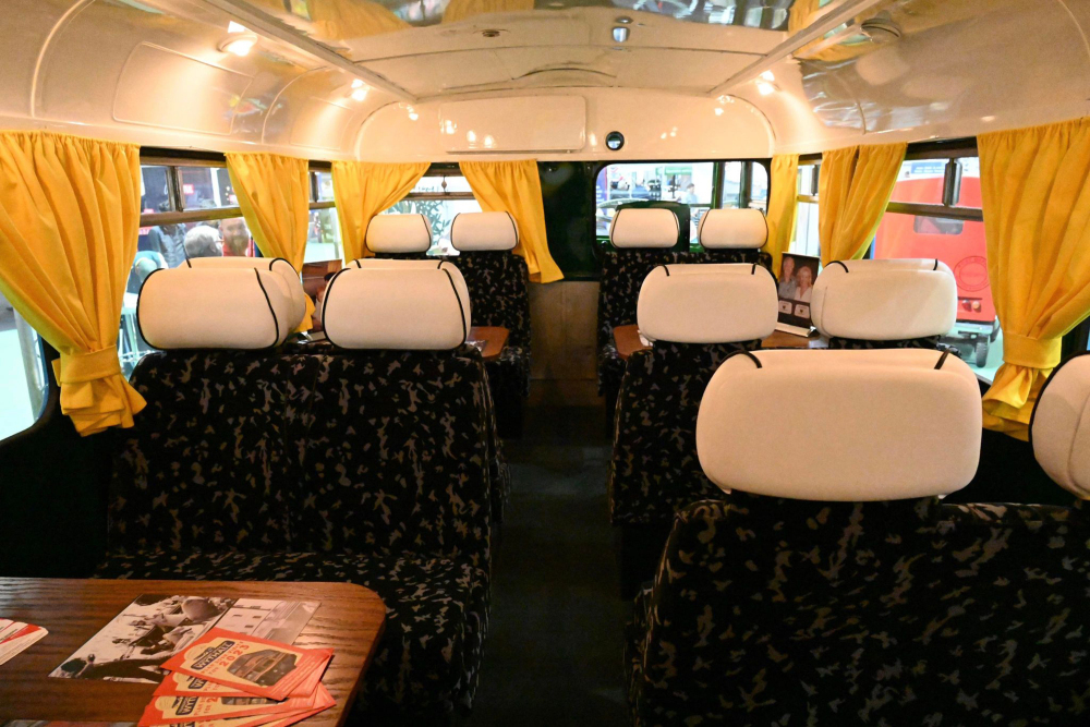 Paul McCartney Bristol Wings Over Europe Tour Bus interior