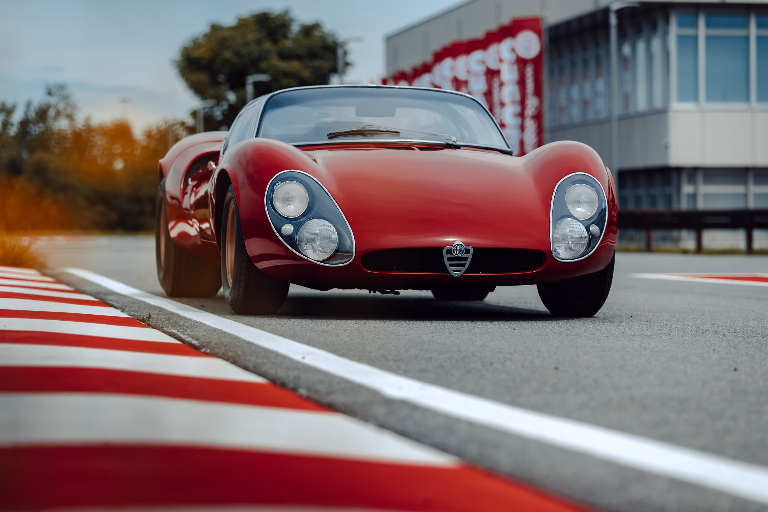 Alfa’s original 33 Stradale had a rough ride from race car to design star