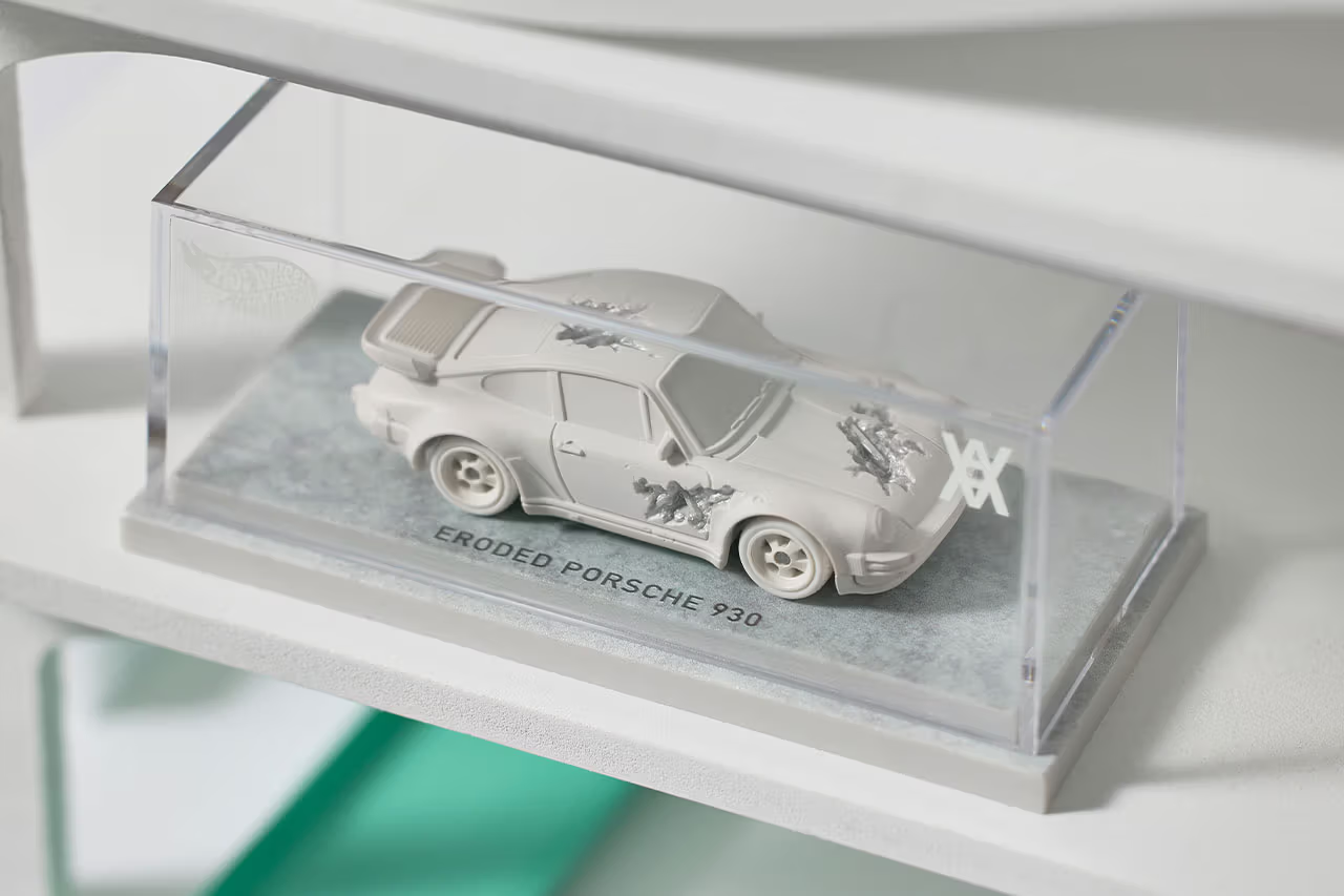 Hot Wheels and Daniel Arsham go on an art attack