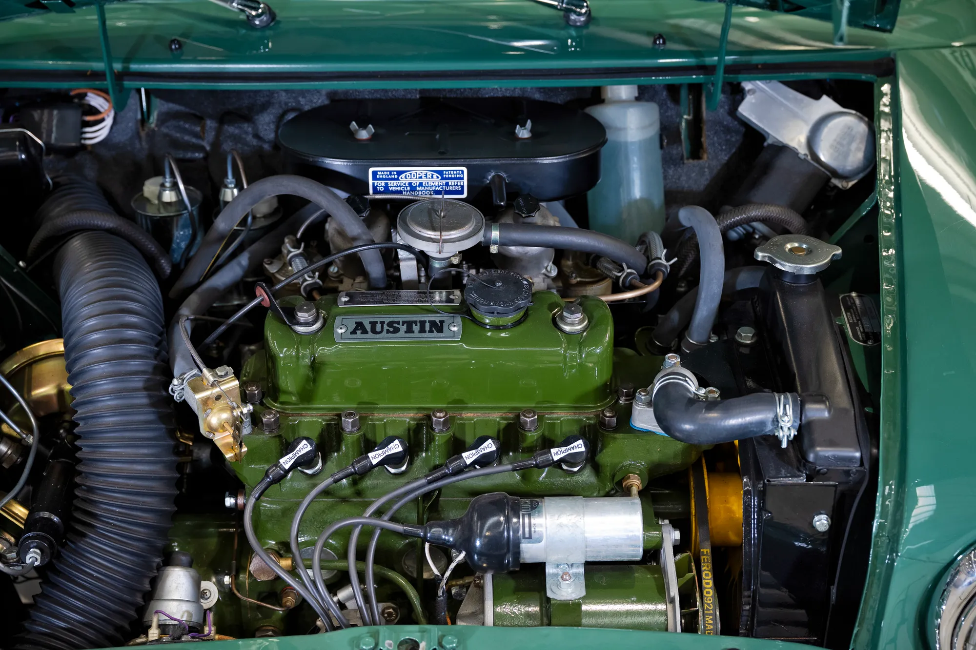 1965 Mini Cooper S engine