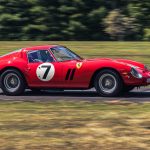 Ferrari GTO 250 side pan action