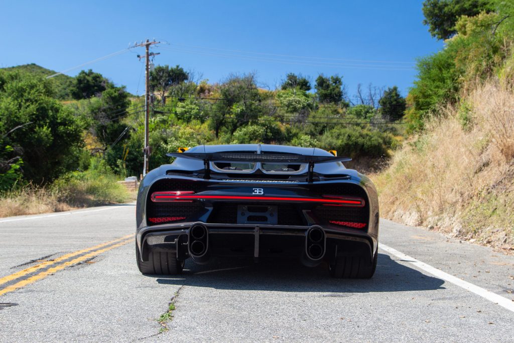 Bugatti Chiron SS rear