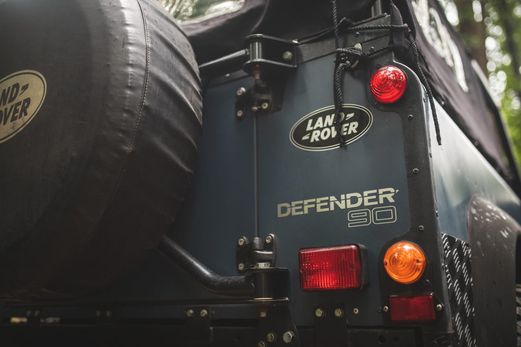 Land Rover Defender badges