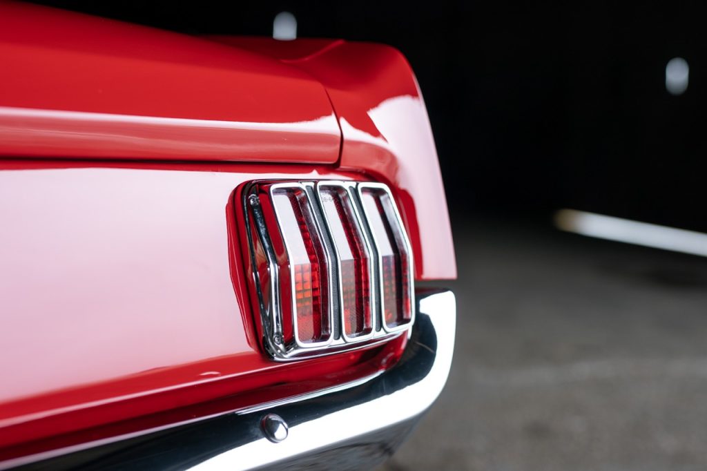 1965 Ford eMustang Alan Mann Racing taillights