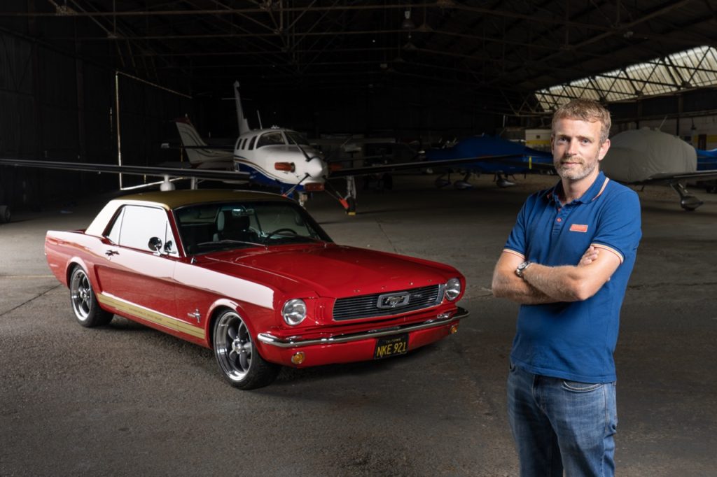 1965 Ford eMustang Alan Mann Racing with Henry Mann