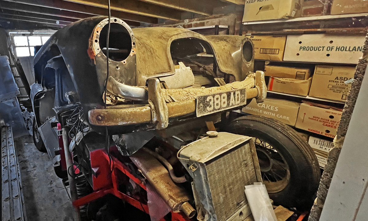 This barn find Aston Martin is a blank canvas for restoration