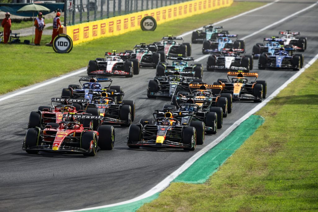 F1 grid Italian GP