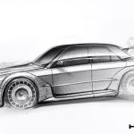 HWA Evo Mercedes 190E restomod 4