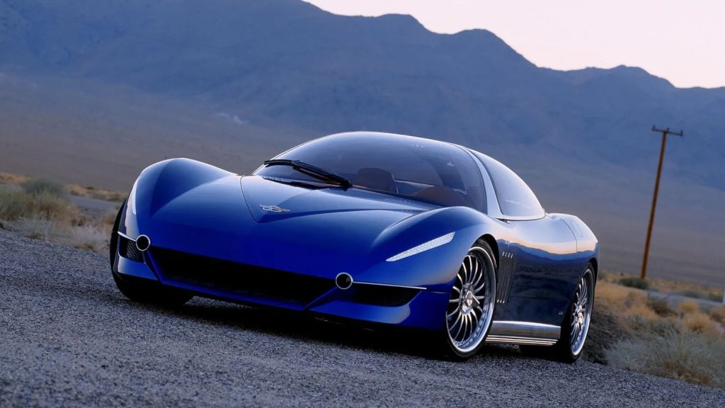 ItalDesign-Moray Corvette concept front three quarter