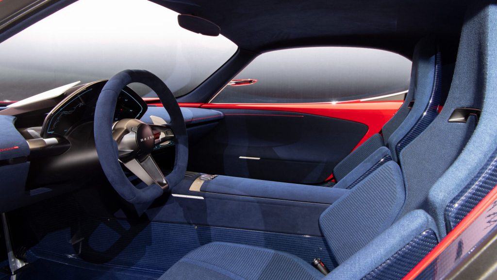 Mazda Iconic SP concept car interior