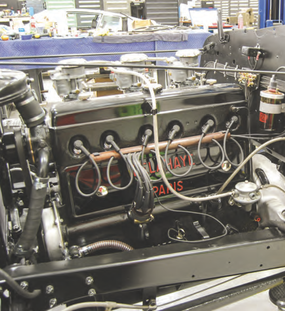 Delahaye engine restoration