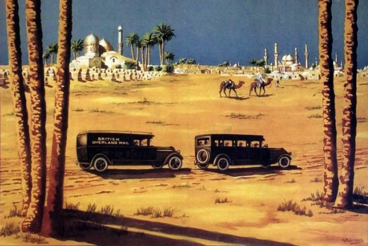 When the Cadillac replaced the camel—the desert runners of the Nairn Transport Company