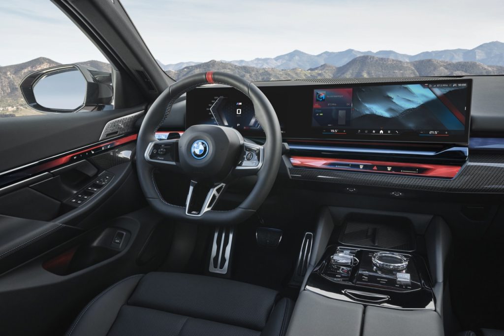 BMW i5 M60 xDrive interior