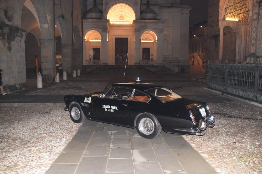 Police Ferrari 250 GTE rear three quarter