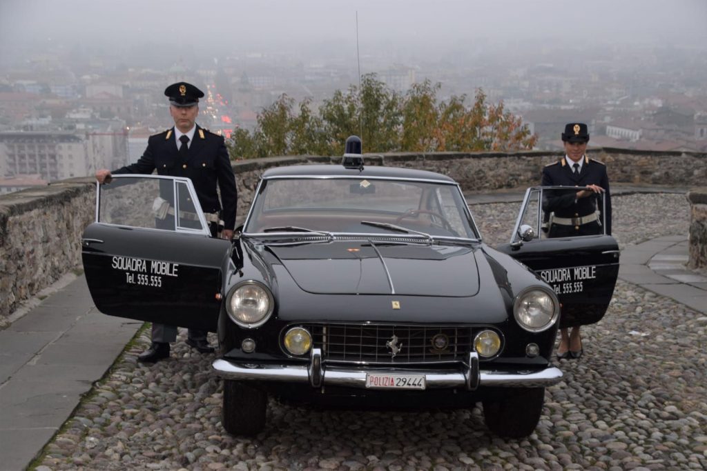 Police Ferrari 250 GTE front