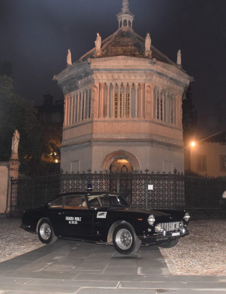 Police Ferrari 250 GTE front three quarter