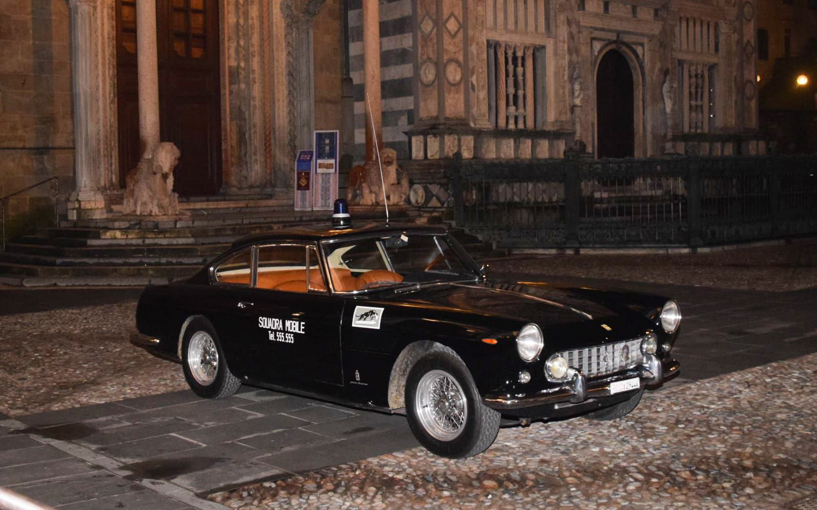 The first and greatest Ferrari police car of all was this 250 GTE