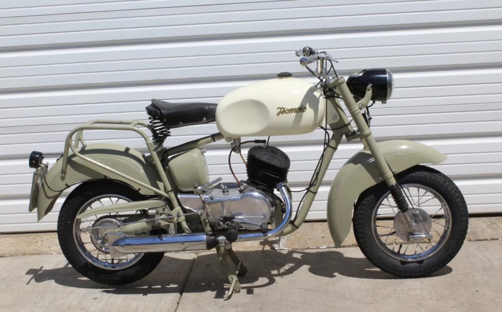 1958 Iso Moto 125 profile