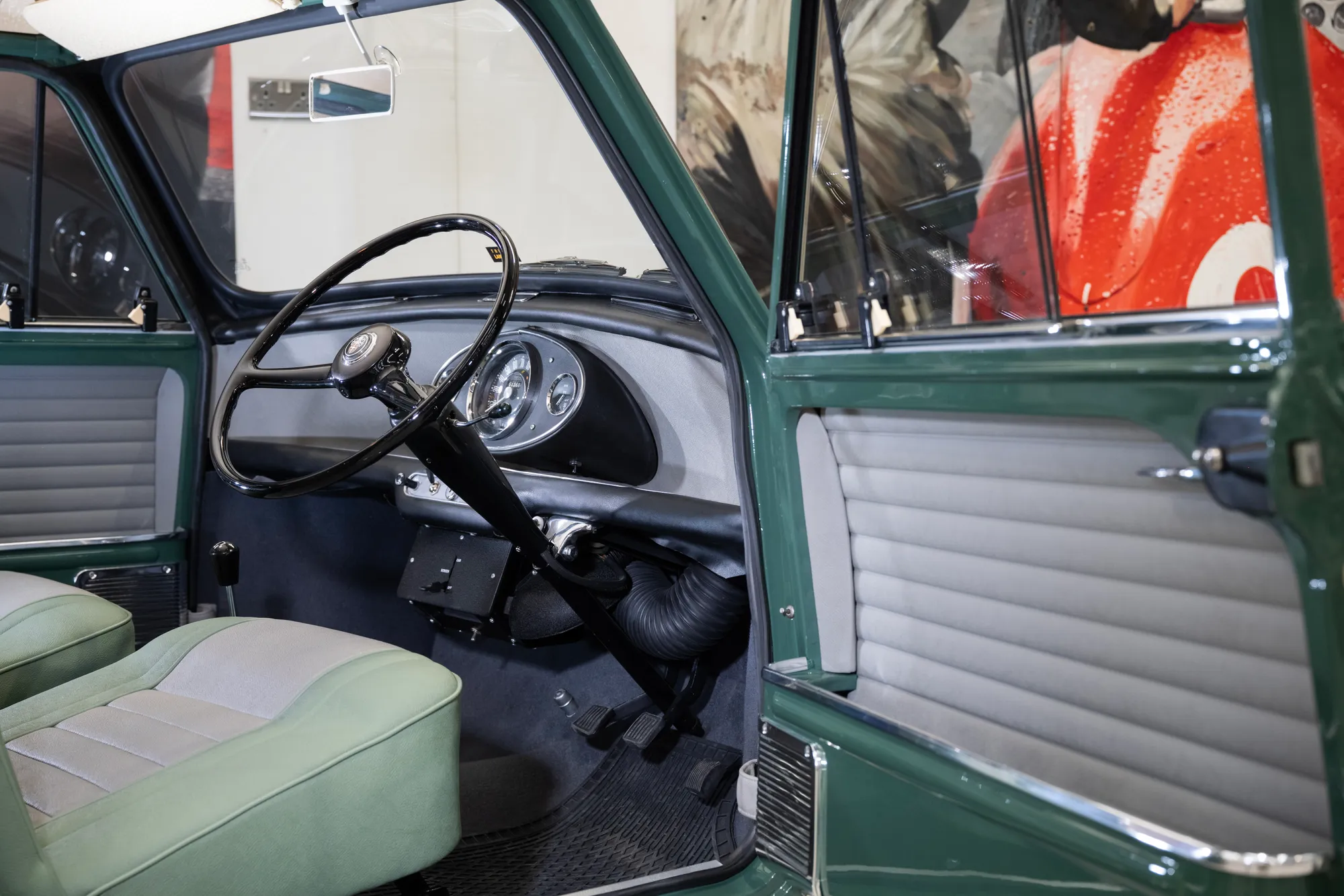 1965 Mini Cooper S interior