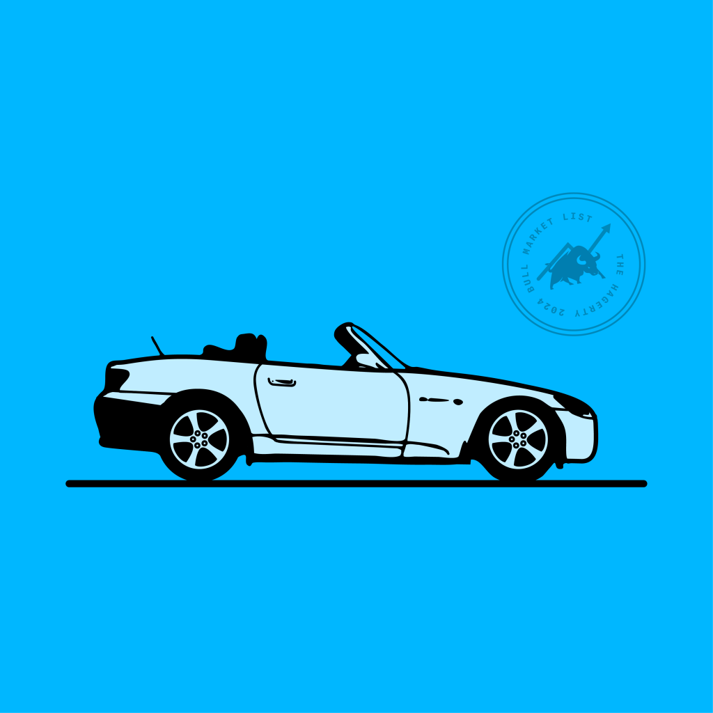 2024 Bull Market Honda S2000 vector graphic