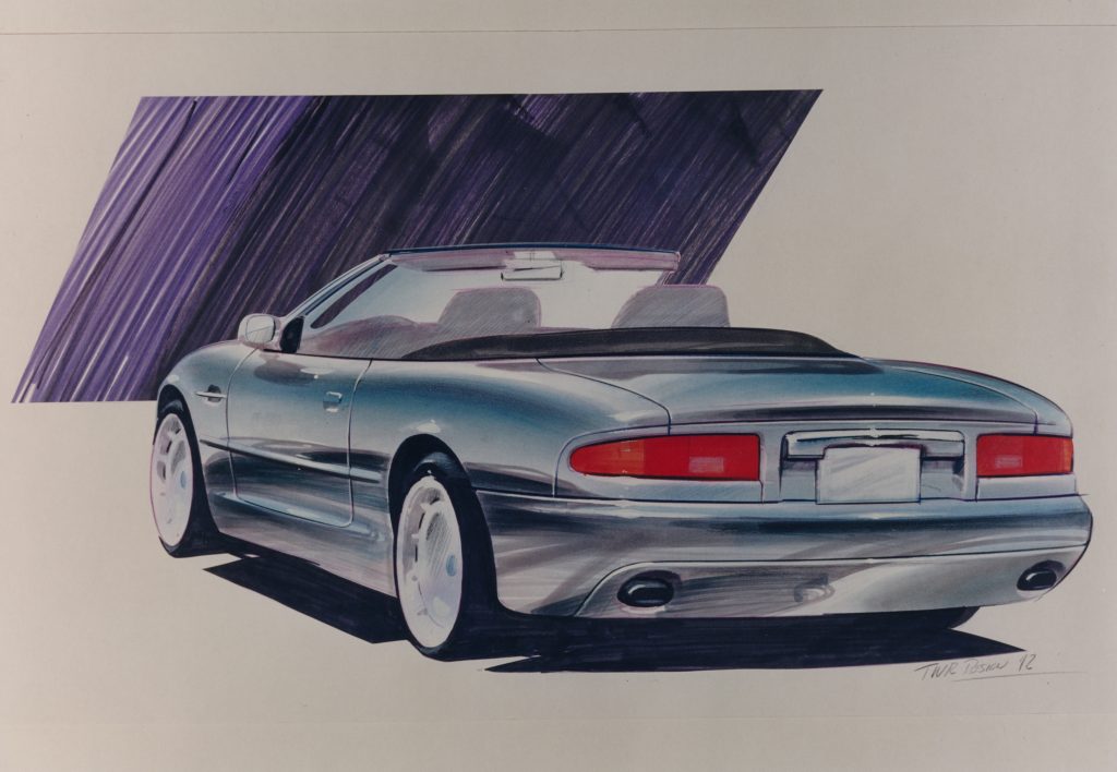 early DB7 sketch 1992