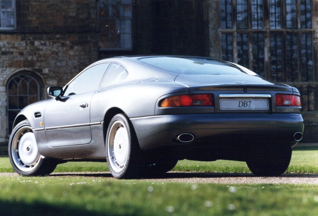 Aston Martin DB7 rear view