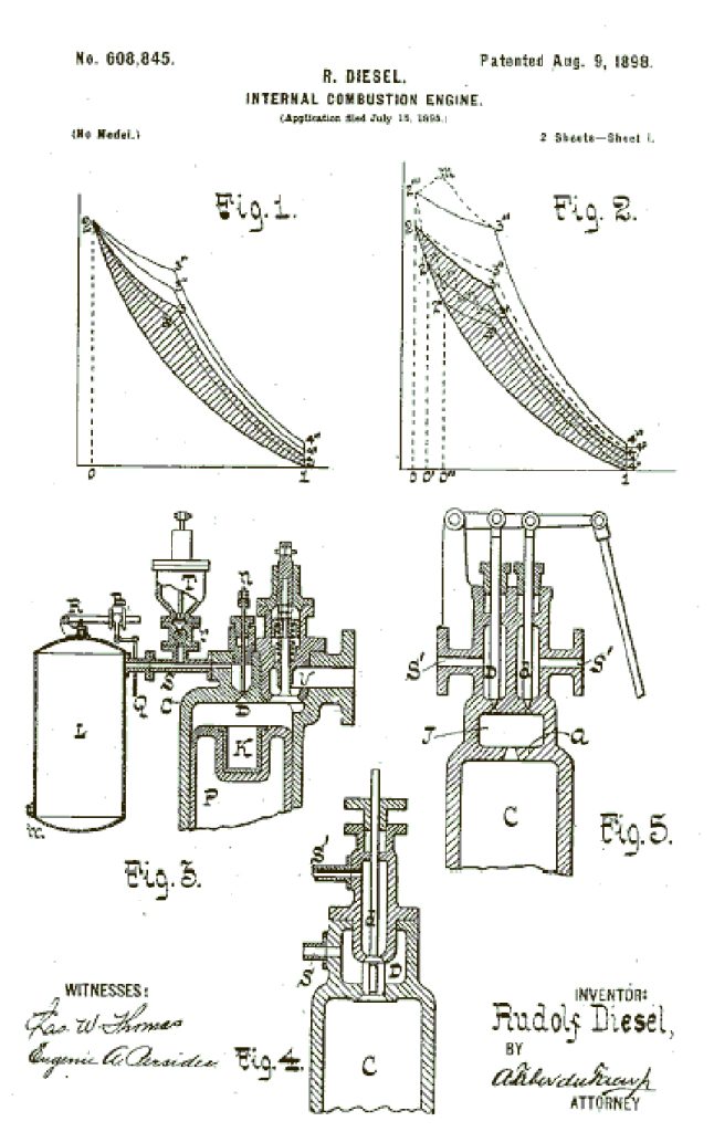 diesel patent